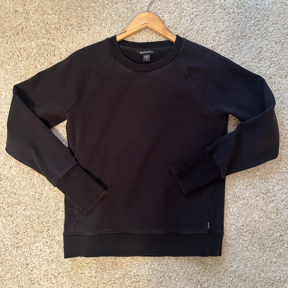 Athleta Women’s Black Crewneck Sweatshirt